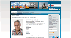 Desktop Screenshot of cdu-brunsbuettel.de